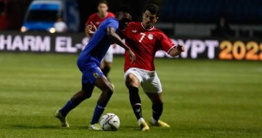 انطلاق مباراة منتخب مصر الأولمبى وإيسواتينى فى تصفيات أمم أفريقيا