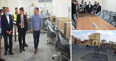 مشروعات حياة كريمة تنير القليوبية.. المحافظ: فرش أثاث مجمع الخدمات المتكامل بقرية نوى بشبين القناطر.. وكيل الصحة: الانتهاء من تطوير 25 منشأة طبية نهاية نوفمبر.. وتطوير وإنشاء 99منشأة طبية بالمرحلة الثانية.. صور