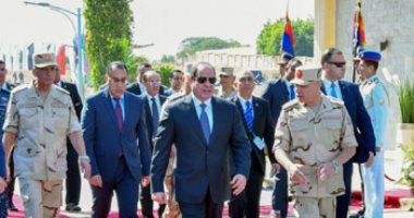 الرئيس السيسي: الشبكة الوطنية للطوارئ والسلامة العامة حلم من سنين وحققناه