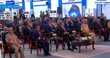 بدء فعاليات افتتاح الشبكة الوطنية للطوارئ والسلامة العامة بحضور الرئيس السيسي