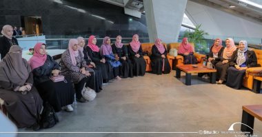 جولة لواعظات الأزهر الشريف مع مسؤلى مكتبة الإسكندرية.. صور 