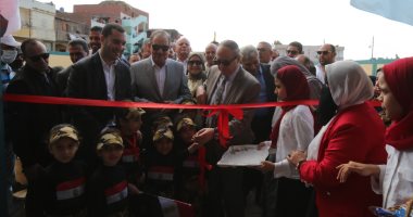 محافظ كفر الشيخ يفتتح مدرستين إنشاء جديد لتخفيض الكثافة بالفصول.. صور