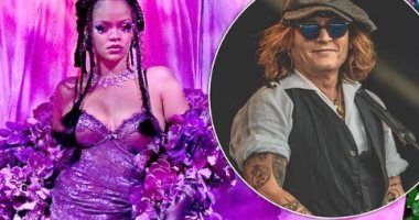 جونى ديب ضيف عرض ريهانا الرابع للأزياء Savage X Fenty