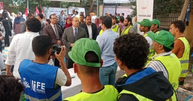 نائب محافظ الجيزة يشهد انطلاق قافلة تنموية شاملة بالعياط
