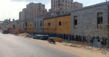 أسواق حضارية جديدة بالجيزة.. شاهد أعمال إنشاءات سوق السمك الجديد بالمنيب.. صور