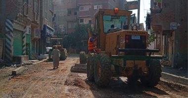 محافظ المنوفية: متابعات لأعمال الرصف بالمراكز ومناطق غير مخططة بشبين الكوم