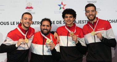 منتخب سيف المبارزة يغادر إلى سويسرا للمشاركة فى كأس العالم 