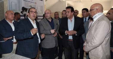 وزير الصحة ومحافظ بنى سويف يتفقدان المستشفى المركزي بالمدينة الجديدة شرق النيل