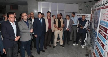 وزير الصحة ومحافظ بنى سويف يتفقدان مستشفى التأمين الصحى.. صور