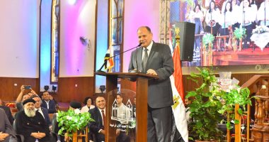 محافظ أسيوط يشهد احتفال الكنيسة الإنجيلية الأولى بمرور 150 عاما على تأسيسها