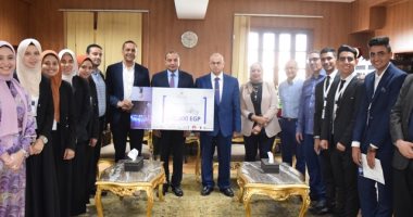 جامعة بنى سويف تحصد المركز الأول فى مسابقة التغير المناخى بمشاركة 40 جامعة مصرية