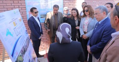 محافظ دمياط تفتتح محطة معالجة صرف صحى طبل بتكلفة 27 مليون جنيه