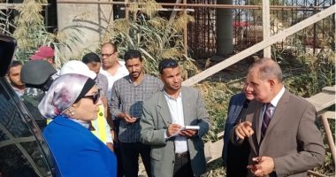 محافظ كفر الشيخ يتفقد الأعمال الإنشائية لكوبري أبو الروس ويوجه بسرعة الانتهاء منه