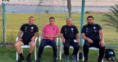 محاضرة وتقسيمة فى مران منتخب الناشئين استعدادا لمواجهة ليبيا