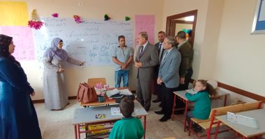 محافظ كفر الشيخ يفتتح مدرسة حسن الجمال تزامنا مع الاحتفال بالعيد القومى