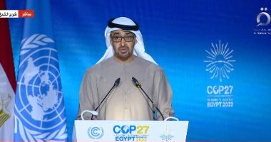 الشيخ محمد بن زايد: نؤيد دعوة الرئيس السيسى بوقف الحرب الروسية الأوكرانية