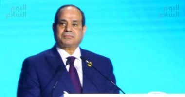 الرئيس السيسي يوجه نداء من قمة المناخ  بوقف الحرب الروسية الأوكرانية