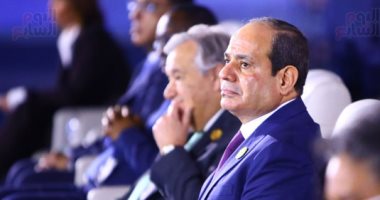 الرئيس السيسي بقمة المناخ: هل نحن اليوم أقرب من تحقيق أهدافنا من عام مضى؟