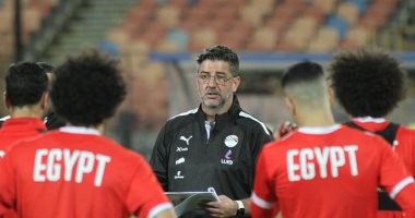 منتخب مصر يخوض تدريبه الأول باستاد القاهرة استعدادا لودية بلجيكا .. صور