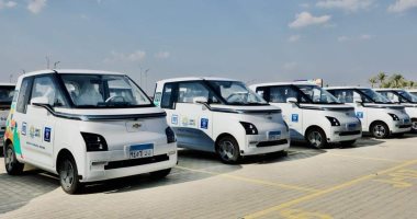شاهد السيارات الكهربائية التى تخدم وفود مؤتمر المناخ COP 27