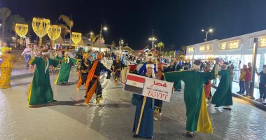 وزيرة الثقافة تفتتح الفعاليات فى مؤتمر المناخ COP27 بشرم الشيخ.. صور