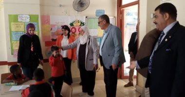 نائبة محافظ أسوان تشهد فعاليات التبادل الثقافى بين المدرسة المصرية اليابانية ونظيرتها بطوكيو