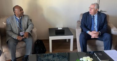وزيرا الزراعة فى مصر ومدغشقر يبحثان سبل التعاون الزراعى على هامش "COP27"