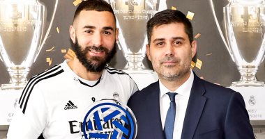 ريال مدريد يحتفل بحصول بنزيما على جائزة الأفضل فى إسبانيا