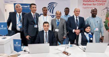 وزير الطيران من جناح مصر للطيران بـCOP27: جودة الخدمات فى مقدمة أولوياتنا