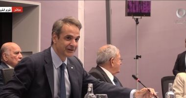 رئيس وزراء اليونان: ناقشت مع الرئيس السيسى تصدير الطاقة إلى أوروبا