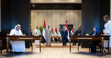 مصر والإمارات توقعان اتفاقية لإنشاء أحد أكبر مشاريع طاقة الرياح بقدرة 10 جيجاوات 