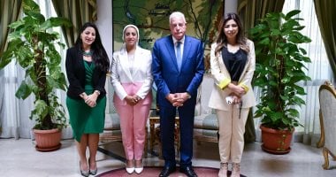 خالد فودة يلتقى وفد التحالف الوطنى لبحث تنفيذ أنشطة خيرية وتنموية لأهالى جنوب سيناء