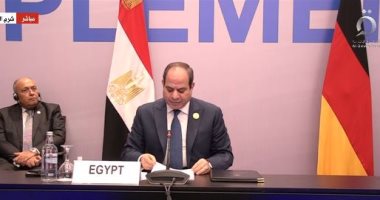 الرئيس السيسي: نصيب الدول النامية من مشروعات الهيدروجين الأخضر 2 فقط