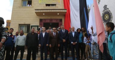 محافظ كفر الشيخ يفتتح المقر الإدارى لمركز شباب أبو غنيمة بسيدى سالم