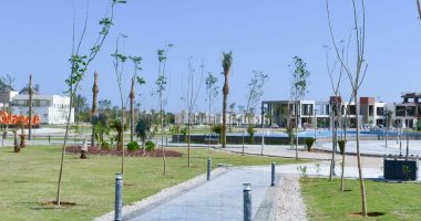 خالد فودة يتابع اللمسات الأخيرة بالحديقة المركزية استعدادا لافتتاحها غدا