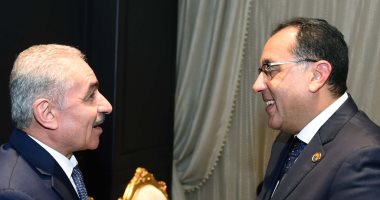 رئيس الوزراء يلتقى نظيره الفلسطينى على هامش قمة المناخ COP27  