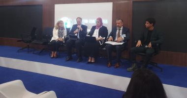 وزيرة التضامن تشارك بحلقة نقاشية عن مخاطر تغير المناخ وتأثيرها على الأطفال