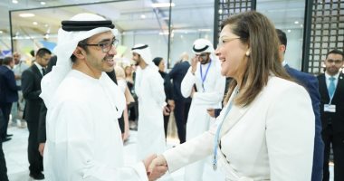 وزيرة التخطيط تلتقى وزير الخارجية والتعاون الدولى الإماراتى على هامش Cop27