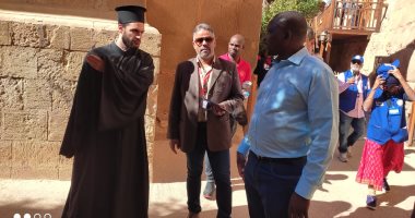 منطقة آثار سانت كاترين تستقبل عددا من الوفود الرسمية المشاركة بمؤتمر المناخ