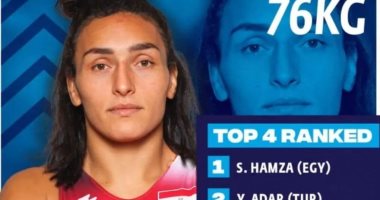 "القومى للمرأة" يهنئ البطلة سمر حمزة بعد تصدرها التصنيف العالمى للمصارعة