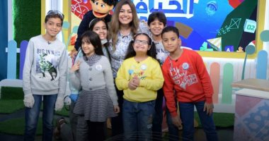 مى كساب تمنع أبنائها من استخدام الموبايل عبر "أطفال الحياة"