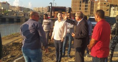 محافظ كفر الشيخ يتفقد الأعمال الجارية فى المشروعات الخدمية.. صور