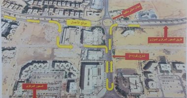 تعرف على التحويلات المرورية بعد غلق المحور المركزى كليا لإنشاء المونوريل