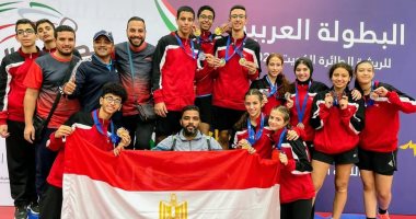 مصر تحصد 12 ميدالية فى البطولة العربية لناشئى الريشة الطائرة بالكويت
