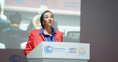 وزيرة البيئة والمنسق الوزارى ومبعوث مؤتمر المناخ COP27  تشارك مع وزير الزراعة المصرى فى الجلسة الافتتاحية ليوم التكيف والزراعة والأمن الغذائى