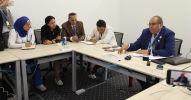 محمود محيى الدين فى مؤتمر صحفي: النجاح الحقيقى لمؤتمر شرم الشيخ هو التنفيذ الفعلى للمبادرات والمشروعات الناتجة عنه.. ويؤكد: الرئاسة المصرية للمؤتمر اهتمت بتعزيز البعدين الإقليمى والمحلى للعمل المناخى