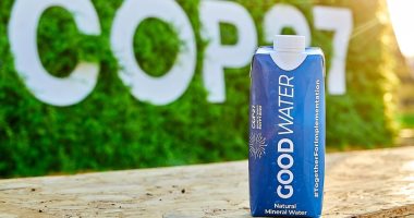 إطلاق أول عبوة مياه مصرية صديقة للبيئة Good Water فى مؤتمر المُناخ بشرم الشيخ 