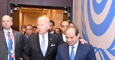 علاقات استراتيجية راسخة.."السيسى" و"بايدن" كتفًا بكتف فى شرم الشيخ