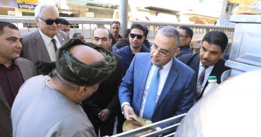 محافظ سوهاج يجرى جولة للتأكد من توافر السلع الغذائية بجرجا.. صور