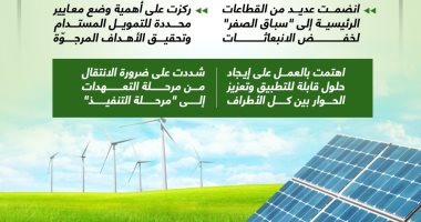 قمة مصر تتفوق.. 6 نقاط تميز cop27 عن مؤتمرات المناخ السابقة (إنفوجراف)